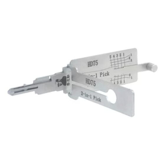 Original Lishi 2-In-1 Pick and Decoder HD75